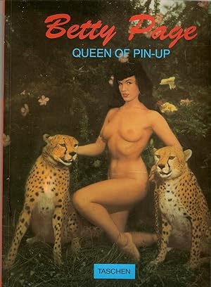 Betty Page Queen of Pin-up. Triple Language Text: English French German