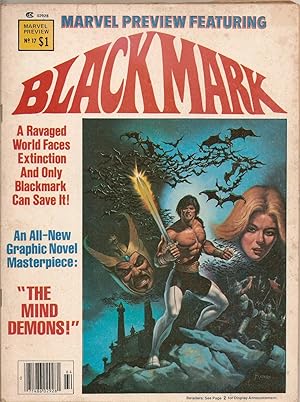 Blackmark-Marvel Preview Vol.1. No. 17.Winter 1979.