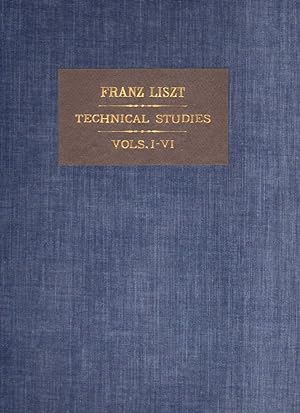 Technische Studien fur Pianoforte -Technical Studies - Vols. I-VI & Vols. VII-XII [DELUXE HARDCOV...