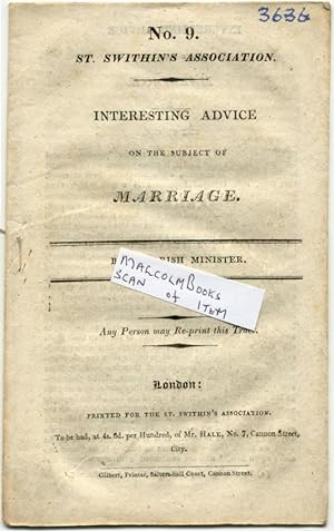 Interesting Advice on the subject of Marriage