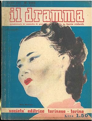Il dramma: quindicinale di commedie di grande sucesso. 1938, n. 285 In copertina caricatura di El...