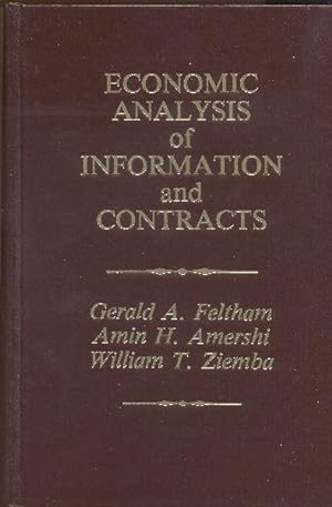 Economic Analysis of Information and Contracts. Essays in Honor of John E. Butterworth.
