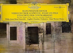 Henze: Essay on Pigs & Concerto for Contrabass [LP RECORD]