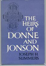 The Heirs of Donne and Jonson