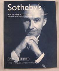 Sotheby's : Bibliotheque Litteraire Charles Hayoit, Quatrieme Partie : Livres du Vingtieme Siecle...