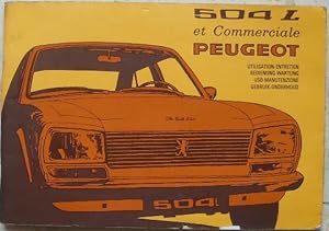 Peugeot 504 L et commerciale.
