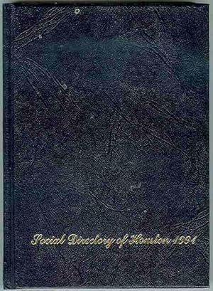 Social Directory of Houston 1991