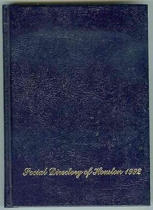 Social Directory of Houston 1992