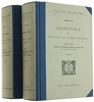 CRONISTORIA DEL NAVIGLIO DA GUERRA ITALIANO. Parte prima: Naviglio di superficie radiato dal 1900...