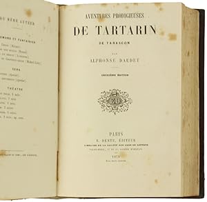 AVENTURES PRODIGIEUSES DE TARTARIN DE TARASCON. [1873: seconde édition] + COUPS DE FUSIL ET COUPS...