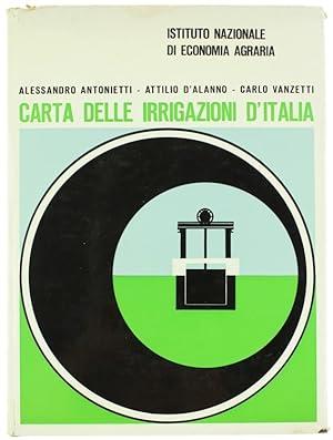 CARTA DELLE IRRIGAZIONI D'ITALIA.: