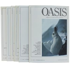 OASIS. Bimestrale di natura - ecologia - fotografia. Anno I - 1985 completo, 6 numeri nel raccogl...