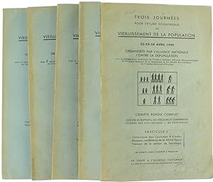 TROIS JOURNEES POUR L'ETUDE SCIENTIFIQUE DU VIEILLISSEMENT DE LA POPULATION 22-23-24 avril 1948 O...