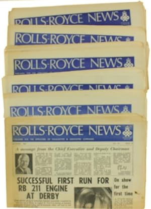 ROLLS-ROYCE NEWS Published for the Employees & Associates Companies, 1968 (4 issues) + 1969 (10 i...