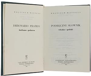 DIZIONARIO PRATICO ITALIANO-POLACCO - PODRECZNY SLOWNIK WLOSKO-POLSKI.: