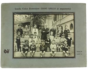 FOTO DELLA PRIMA CLASSE ELEMENTARE. Anno scolastico 1928-29 Anno VII.: