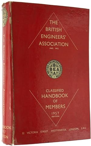 CLASSIFIED HANDBOOK OF MEMBERS AND THEIR MANUFACTURES - 1957 Edition.: