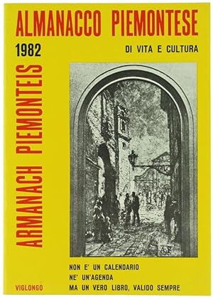 ALMANACCO PIEMONTESE 1982 ARMANACH PIEMONTEIS.: