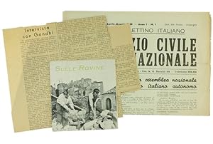 IL SERVIZIO CIVILE INTERNAZIONALE. Bollettino italiano. Anno I - N.1. Aprile/Maggio 1948.: