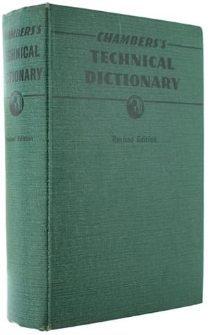 CHAMBERS'S TECHNICAL DICTIONARY.: