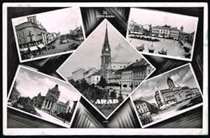 Arad; City in Romania (Real Photo Postcard)