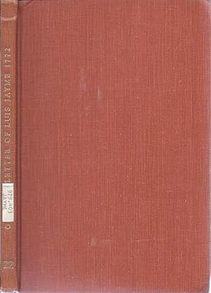 Letter of Luis Jayme, O.F.M: San Diego, October 17, 1772 HD 55 sandiegoz.