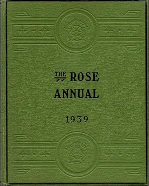 The Rose Annual for 1939 of the National Rose Society