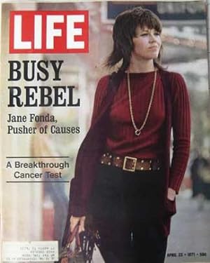 Life Magazine April 23, 1971 - Cover: Jane Fonda, Busy Rebel