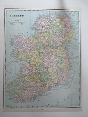 Color Map of Ireland/Scotland