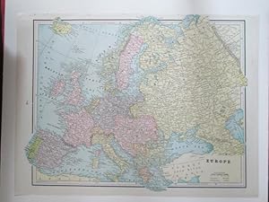 Color Map of England and Wales/Europe