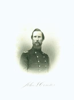 Engraved Portrait of Col. John S. Crocker.