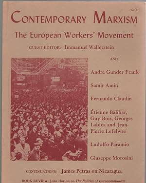 Contemporary Marxism (No. 2, Winter 1980) : the European Workers' Movement