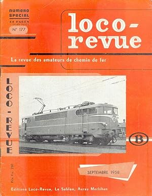 Loco-revue, La revue des amateurs de chemin de Fer, Septembre 1958 - Numéro Spécial - N° 177