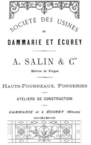A Salin & Cie, Societe des Usines de Dammarie et Ecurey,