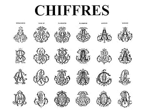 Chiffres: Ornamental Lettering and Monograms in all Styles,