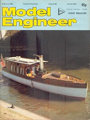 Model Engineer, Hobby Magazine, Volume 146 - Number 3635, 20-30 June 1980