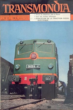 Transmondia, La revue de tous les Transports, Août 1956 - N° 23