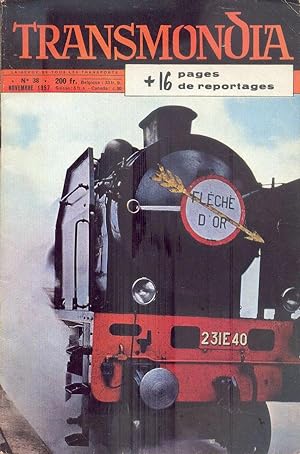Transmondia, La revue de tous les Transports, Novembre 1957 - N° 38