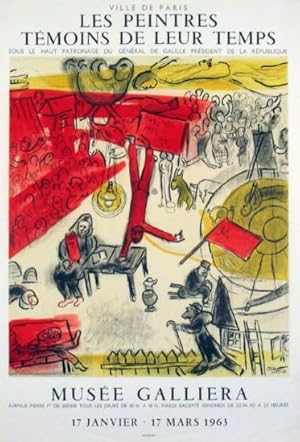 Révolution - Original Lithograph Poster By CHAGALL