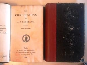 Les Confessions De J.J. Rousseau [ 4 Volumes Bound as 2 ]