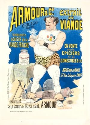 Affiche pour l' "Extrait de viande Armour", Les Maitres de l'Affiche Pl. 163