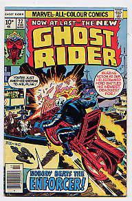 GHOST RIDER No 22(February 1977): Nobody Beats the Enforcer!