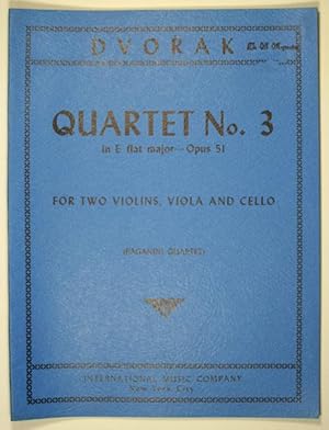 Quartet No. 3 in E flat major--Opus 51 for two Violins, Viola and Cello