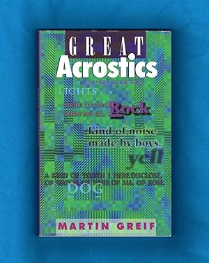 Great Acrostics - First Edition and First Printing