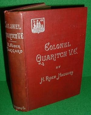 COLONEL QUARITCH V.C. A Tale of Country Life