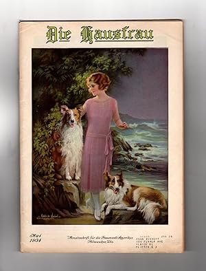 Die Hausfrau, Mai (May), 1934. Adelaide Hiebel cover