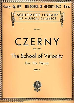 The School of Velocity for Piano, Book II Op. 299