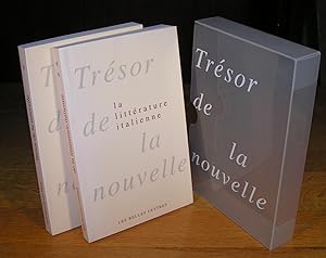 TRÉSOR DE LA NOUVELLE DE LA LITTÉRARURE ITALIENNE (complet en deux volumes)