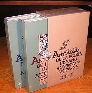 ANTOLOGIA DE LA POESIA HISPANO-AMERICANA MODERNA 1 et 2 (complet sous coffret)