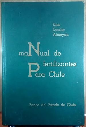 Manual de fertilizantes para Chile